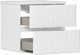 Миниатюра изображения товара Тумба под умывальник Belux Осло НП 60-02 (18, белый матовый)