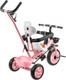Миниатюра изображения товара Трехколесный велосипед с ручкой NINO K98 (розовый)