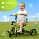 Миниатюра изображения товара Трехколесный велосипед NINO 1028-1 (зеленый)