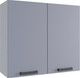 Миниатюра изображения товара Шкаф навесной для кухни ДСВ П 800 Ройс (серый эмалит)