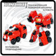 Миниатюра изображения товара Робот-трансформер Bondibon Пожарная машина 2в1 / ВВ6544 (красный)
