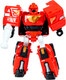Миниатюра изображения товара Робот-трансформер Bondibon Пожарная машина 2в1 / ВВ6544 (красный)