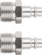 Миниатюра изображения товара Набор штуцеров пневматических FIT Универсальные / 81252 (2шт)