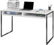 Миниатюра изображения товара Письменный стол Soma СПМ-4 Metal 135x66 (белый/черный)