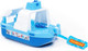 Миниатюра изображения товара Катер игрушечный Полесье Паром Лагуна / 61182 (синий/голубой)