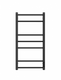 Миниатюра изображения товара Полотенцесушитель электрический Двин L neo 80/40 (черный матовый)