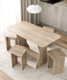 Миниатюра изображения товара Обеденная группа Артём-Мебель Остин СН-130 ДСП  (дуб экспрессив песочный)