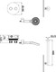 Миниатюра изображения товара Душевая система Vieir V25003-2C