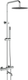 Миниатюра изображения товара Душевая система со смесителем Vieir V403561