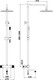 Миниатюра изображения товара Душевая система со смесителем Vieir V403561