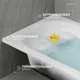 Миниатюра изображения товара Ванна стальная Saniteco Riva 18 150x70