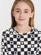 Миниатюра изображения товара Лонгслив детский Mark Formelle 127917/1 (р.140-68, черно-белая клетка)