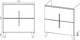 Миниатюра изображения товара Тумба под умывальник Viant Мюнхен Como 80 / VMUN80COBEL-T2Y (белый)