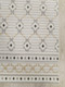 Миниатюра изображения товара Ковер Radjab Carpet Сканди Сизаль Прямоугольник 10706A / 12256RK (2.4x3.4, Grii/Krem)