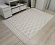Миниатюра изображения товара Ковер Radjab Carpet Сканди Сизаль Прямоугольник 10706A / 12256RK (2.4x3.4, Grii/Krem)