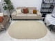 Миниатюра изображения товара Ковер Radjab Carpet Сканди Сизаль Овал 10936B / 12215RK (2x2.9, Beige C/Beige C)