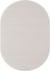 Миниатюра изображения товара Ковер Radjab Carpet Сканди Сизаль Овал 10935A / 12276RK (1.6x3, Krem/Krem)