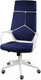 Миниатюра изображения товара Кресло офисное Norden IQ / CX0898H-0-223 (белый/темно-синий)