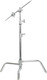 Миниатюра изображения товара Стойка для студийного оборудования GreenBean C-Stand Pro 215t Kit с перекладиной / 31675