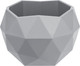 Миниатюра изображения товара Кашпо La Decoro Топаз КШ-3014 (серый жемчуг)