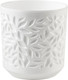 Миниатюра изображения товара Кашпо La Decoro Leaves КШ-5827 (белый)