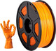 Миниатюра изображения товара Пластик для 3D-печати NV Print NV-3D-ABS-ORANGE (1.75мм, 1кг, оранжевый)