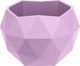 Миниатюра изображения товара Кашпо La Decoro Топаз КШ-9119 (лаванда)