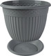 Миниатюра изображения товара Кашпо La Decoro Византия КШ-1177 (серый жемчуг)