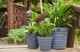 Миниатюра изображения товара Кашпо La Decoro Бархан КШ-0545 (антрацит)