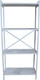 Миниатюра изображения товара Стеллаж Allerd Rion 67.5x150 / 1040110200  (белый муар/энигма)