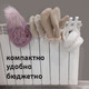 Миниатюра изображения товара Набор крючков-сушилок на батарею Comfort Alumin Group 009180 (8шт)