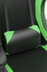 Миниатюра изображения товара Кресло геймерское Woodville Rodas (черный/зеленый)