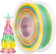 Миниатюра изображения товара Пластик для 3D-печати NV Print NV-3D-SILK-PLA-P-RAINBOW-01 (1.75мм, 1кг, радужный 01)
