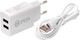 Миниатюра изображения товара Зарядное устройство сетевое Digitalpart WC-250 2.1A с кабелем MicroUSB (белый)