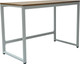 Миниатюра изображения товара Письменный стол Allerd Rion 110x55 / 2020110600 (белый муар/дуб нокс)