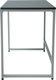 Миниатюра изображения товара Письменный стол Allerd Rion 110x55 / 2020110700 (белый муар/металл бруклин)