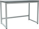 Миниатюра изображения товара Письменный стол Allerd Rion 110x55 / 2020110700 (белый муар/металл бруклин)