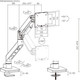 Миниатюра изображения товара Кронштейн для монитора Ergosmart Heavy-Duty Lux