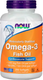 Миниатюра изображения товара Жирные кислоты NOW Омега-3 1000мг (200 капсул)