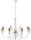 Миниатюра изображения товара Люстра BayerLux Венеция 10352936 (белый/золото)