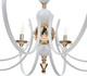 Миниатюра изображения товара Люстра BayerLux Венеция 10352936 (белый/золото)