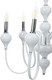 Миниатюра изображения товара Люстра BayerLux Бергамо 10352939 (белый/хром)