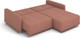 Миниатюра изображения товара Диван угловой Rivalli Уолтер УП 1000 + 1000 (Charlie Brick/полиалюминий)
