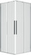 Миниатюра изображения товара Душевой уголок Niagara Nova NG-4622-34 80x80x195 (хром/рифленое стекло)