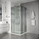 Миниатюра изображения товара Душевой уголок Niagara Nova NG-4623-34 90x90x195 (хром/рифленое стекло)