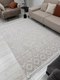 Миниатюра изображения товара Коврик Radjab Carpet Поло Прямоугольник EN 268 / 12454RK (0.8x1.5, Beige)
