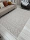 Миниатюра изображения товара Коврик Radjab Carpet Поло Прямоугольник EN 268 / 12454RK (0.8x1.5, Beige)