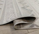 Миниатюра изображения товара Коврик Radjab Carpet Сканди Сизаль Овал 10926C / 12253RK (0.8x1.5, Grii/Krem)