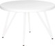 Миниатюра изображения товара Обеденный стол Millwood Женева 2 D1200 120x120x75 (белый/металл белый)