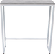Миниатюра изображения товара Консольный столик Allerd Rion 25x85 / 2050110500 (белый муар/бетон)